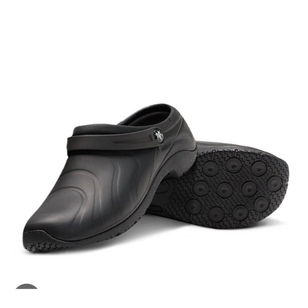 Anywear Unisex Anti Slip Closed Back EVA Nursing Clogs Shoes - Size W8 M6